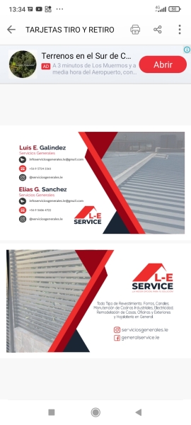 Servicio en remodelación y contrucion