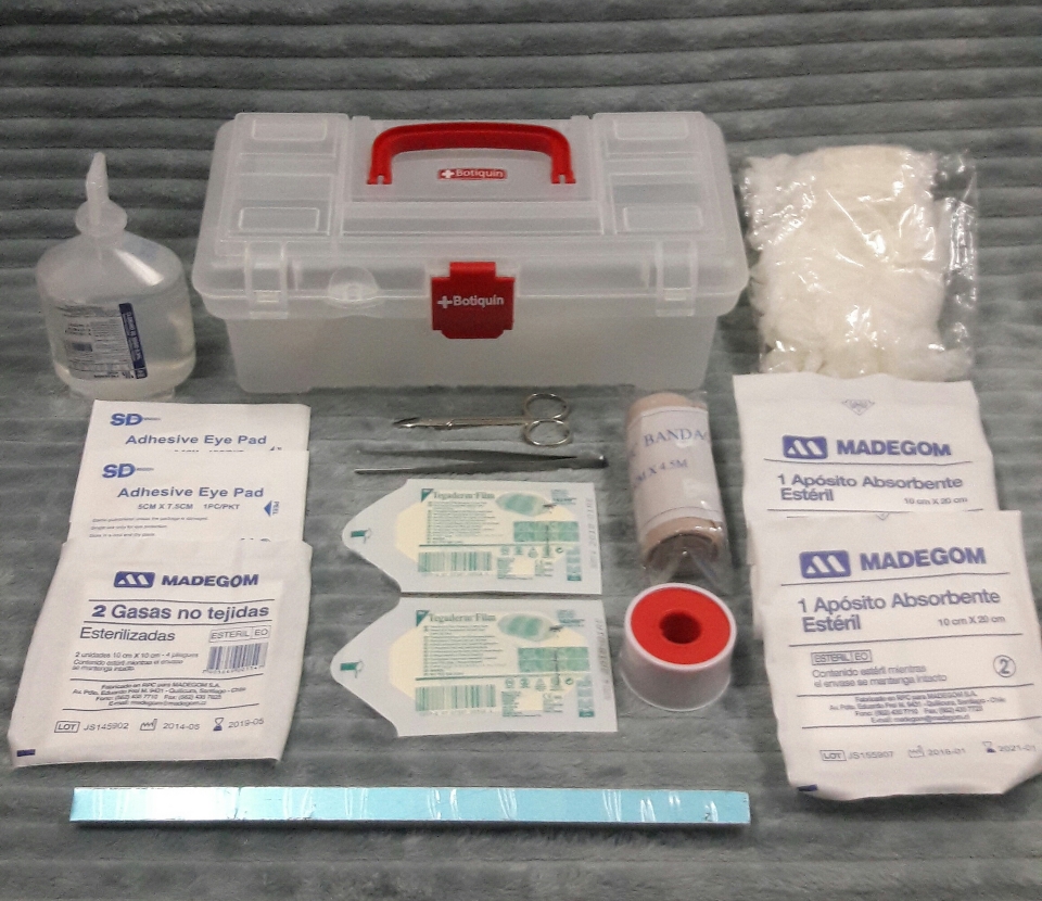 Botiquin Minera Mantos Blancos segun Standar Aprobado