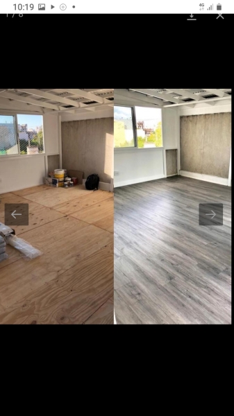 INSTALADOR DE PISOS FLOTANTES Y VINILICOS EN PADRE HURTADO .