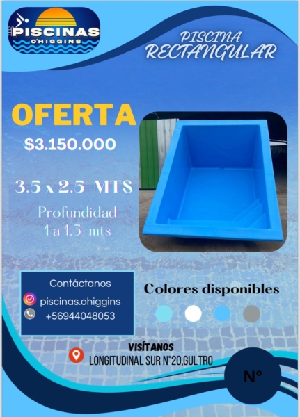 Piscinas de fibra de vidrio más de 45 modelos