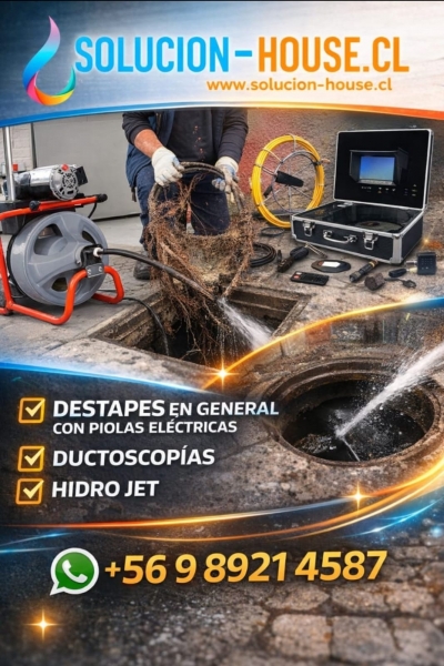 DESTAPE DE ALCANTARILLADOS 24 HORAS