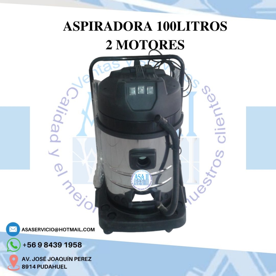 Disponible para Venta Aspiradoras Polvo-Agua