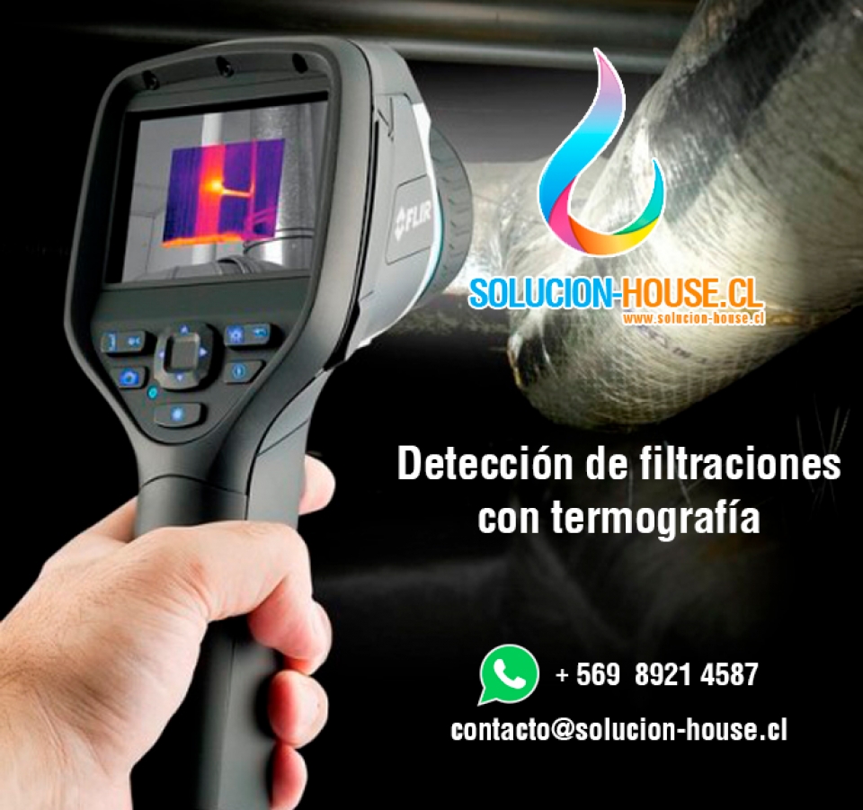 DETECCIÓN DE FILTRACIONES DE AGUA CON TERMO GRAFÍA