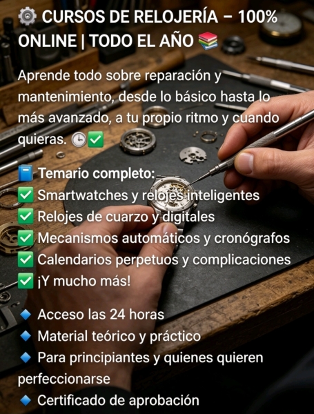 Relojeria desde Cero(Online)
