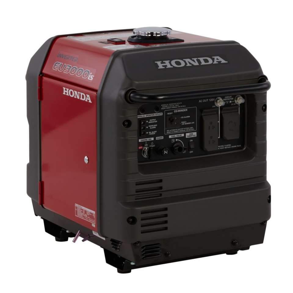 Honda Eu 3000-Watt Portable Inverter Generator – Gasoline